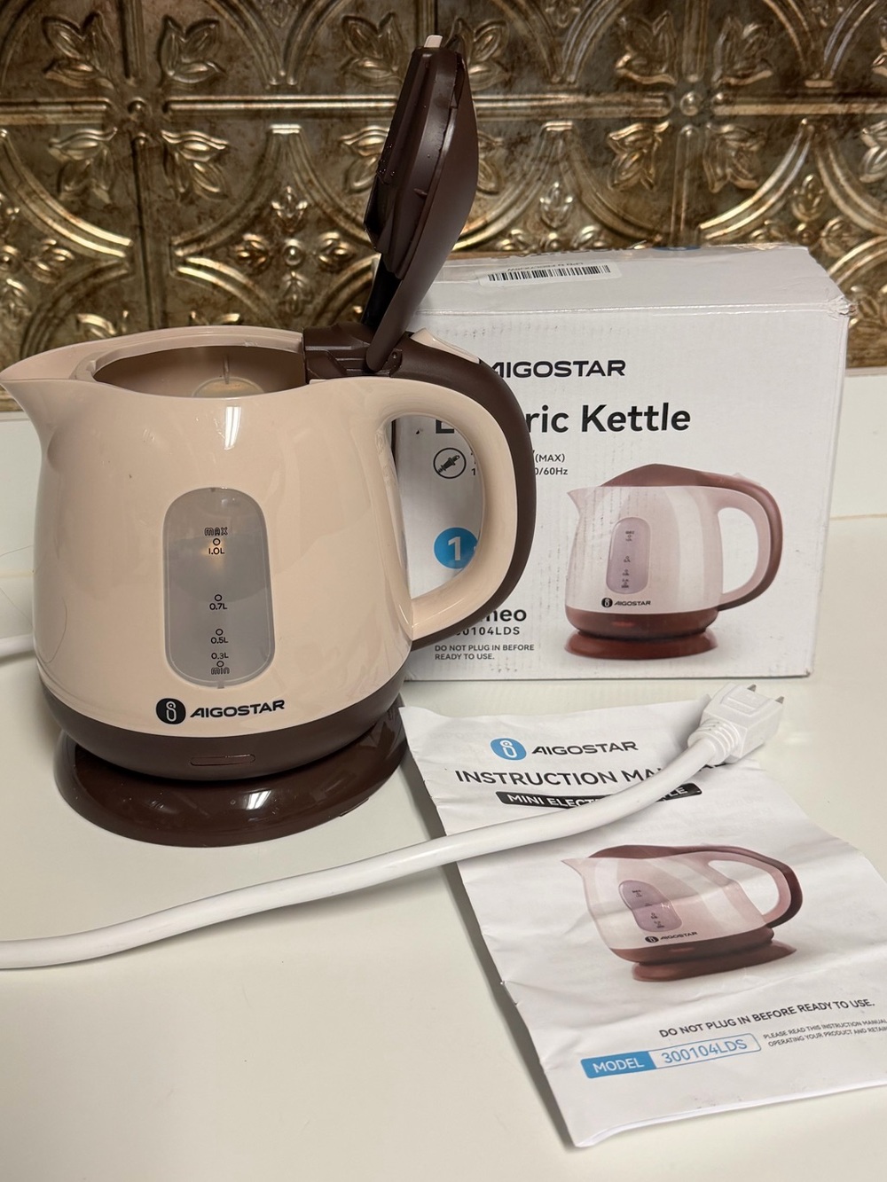 Aigostar Electric Kettle Romeo 1L